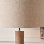 Esha Floor Lamp Rouen White Boucle Shade - Esha Floor Lamp Rouen 50CM White Boucle Shade Sterling Home 3