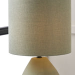 Erika Sage Vintage Textured Ceramic Floor Lamp - Erika Sage Vintage Textured Ceramic Floor Lamp