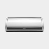 Brabantia Bread Bin Roll Top Matt Steel