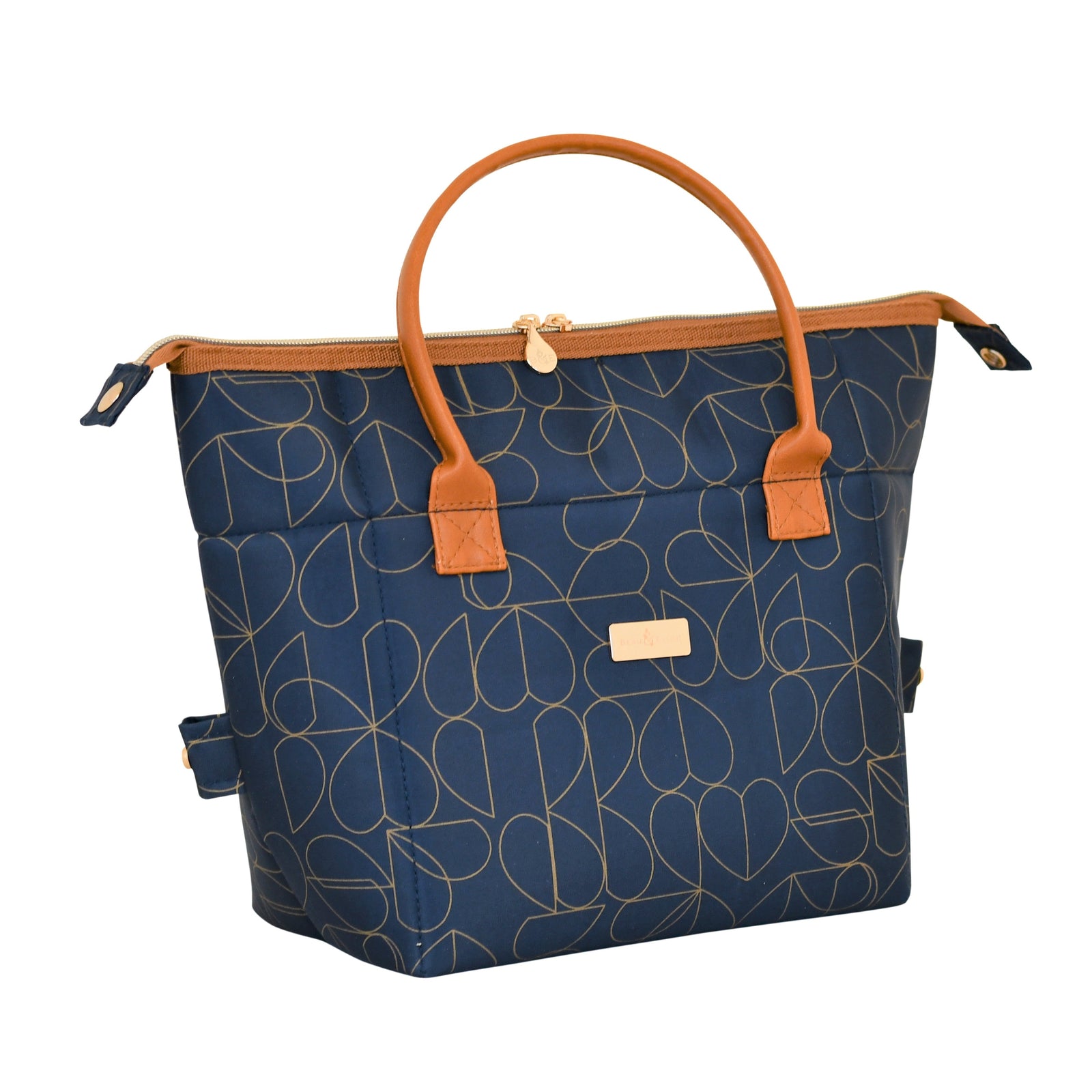 Beau & Elliot Navy Convertible Lunch Bag - Navy Convertible Lunch Bag Sterling Home 3