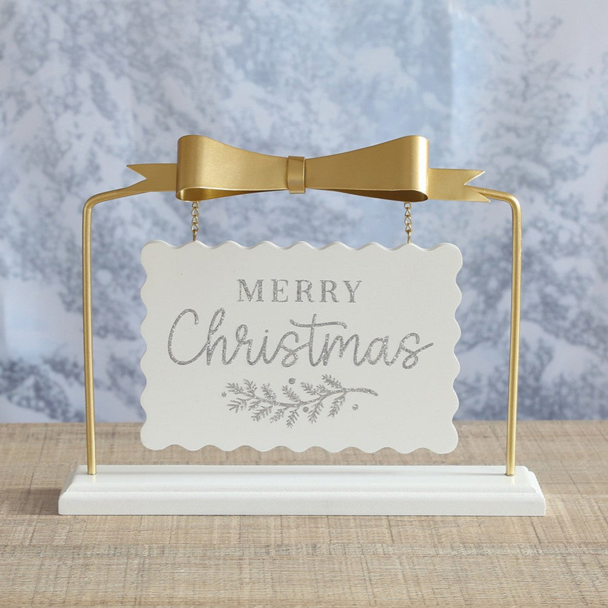 Merry Christmas Sign - Merry Christmas Sign 25x19CM Sterling Home 1