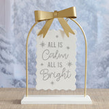 All Is Calm Sign