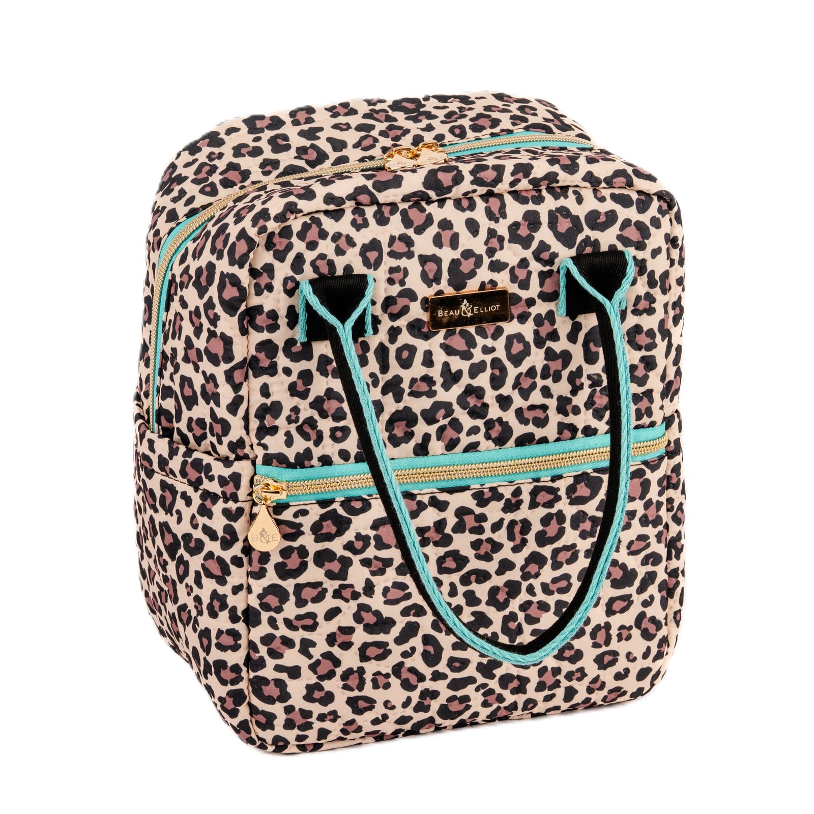 Beau & Elliot Leopard Upright Lunch Bag - Leopard Upright Lunch Bag Sterling Home 3