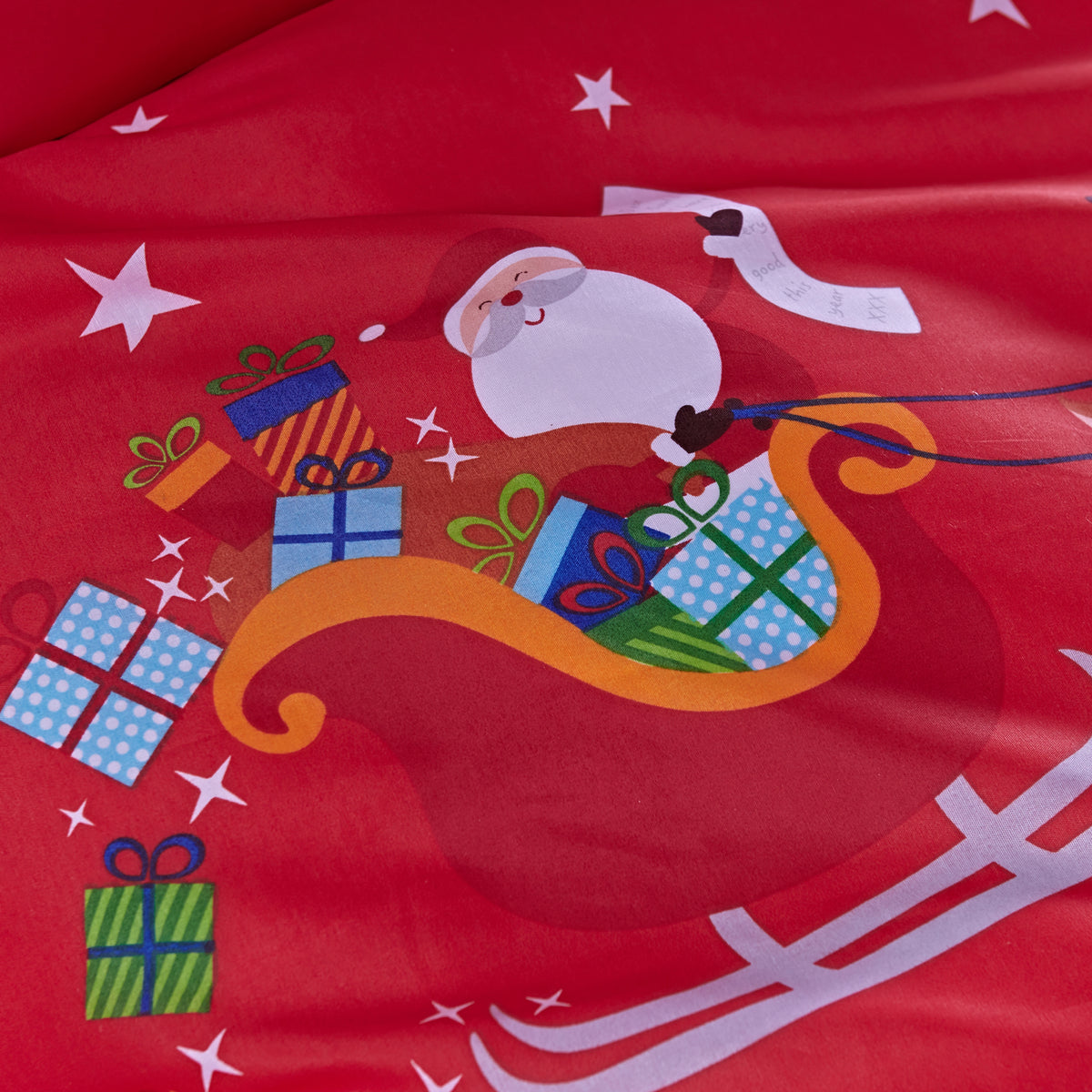 Catherine Lansfield Santa's Christmas Presents Duvet Set - Cl Santa'S Christmas Presents Duvet Set Single Sterling Home 3