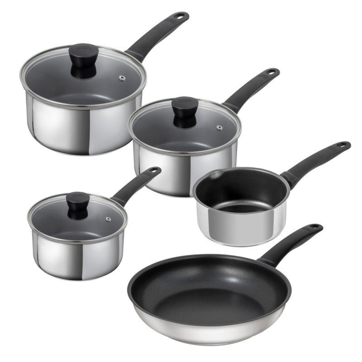 Kuhn Rikon Classic 5 Piece Cookware Set Non-Stick - Classic 5 Piece Cookware Set Non-Stick