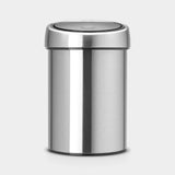 Brabantia Touch Bin Matt Steel 3L