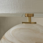 Lewis Marble Glass Ball Table Lamp - Lewis Marble Glass Ball Table Lamp Sterling Home 2