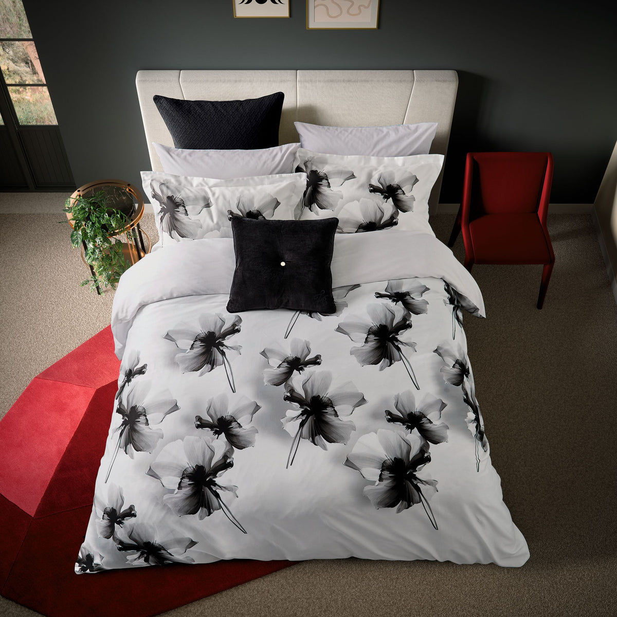 Ted Baker Amund Floral Duvet Cover Set - Amund Floral Duvet Set Double