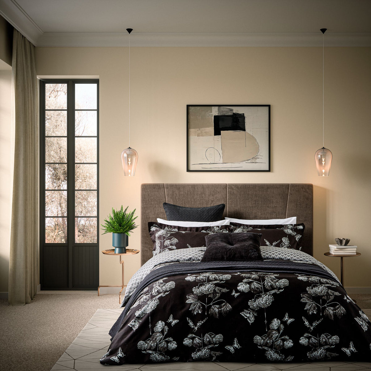 Ted Baker Narnia Floral Duvet Cover Set - Narnia Floral Duvet Set Super King