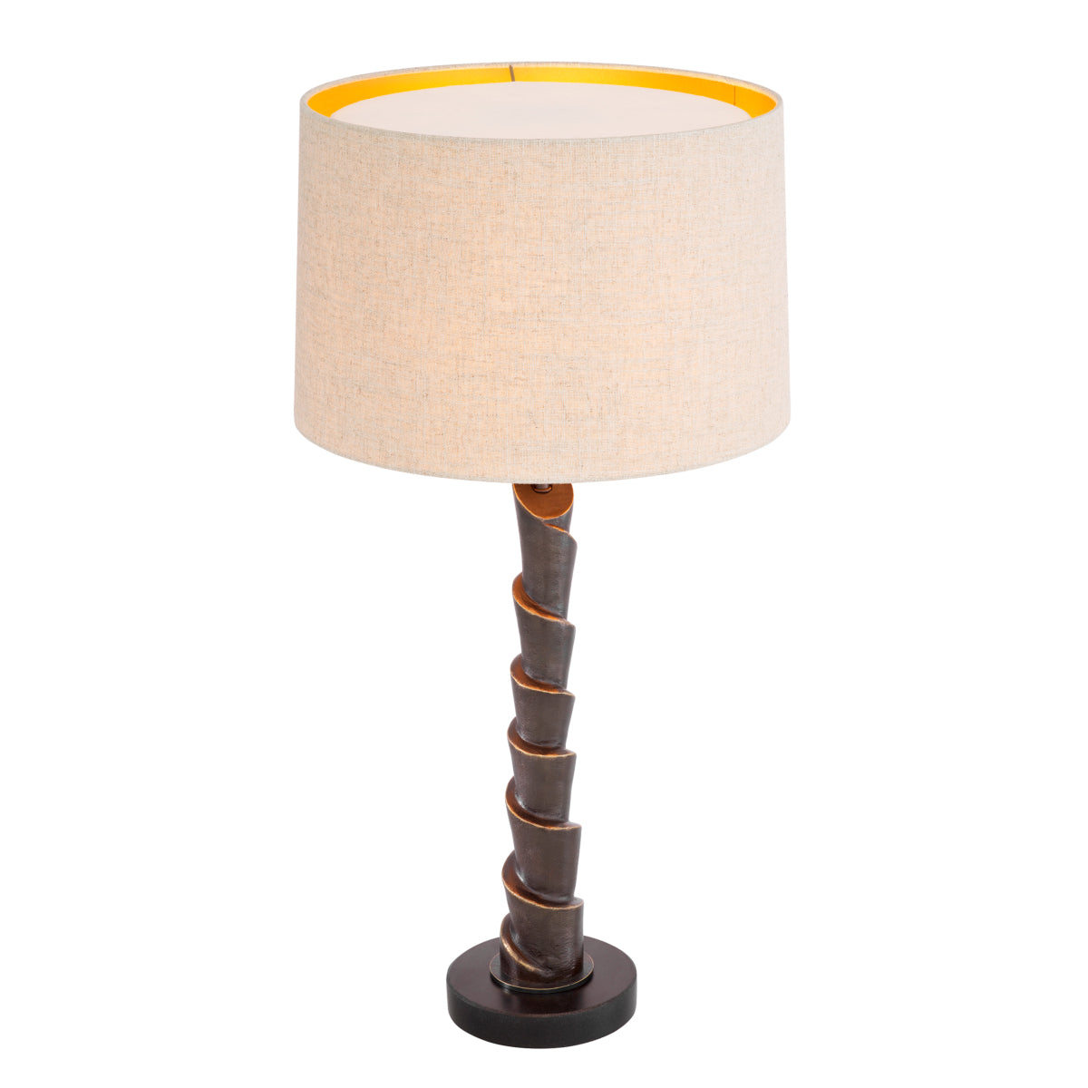 Eichholtz Riverbank Table Lamp Bronze Highlight Finish - Table Lamp Riverbank Accessories Sterling Home 3