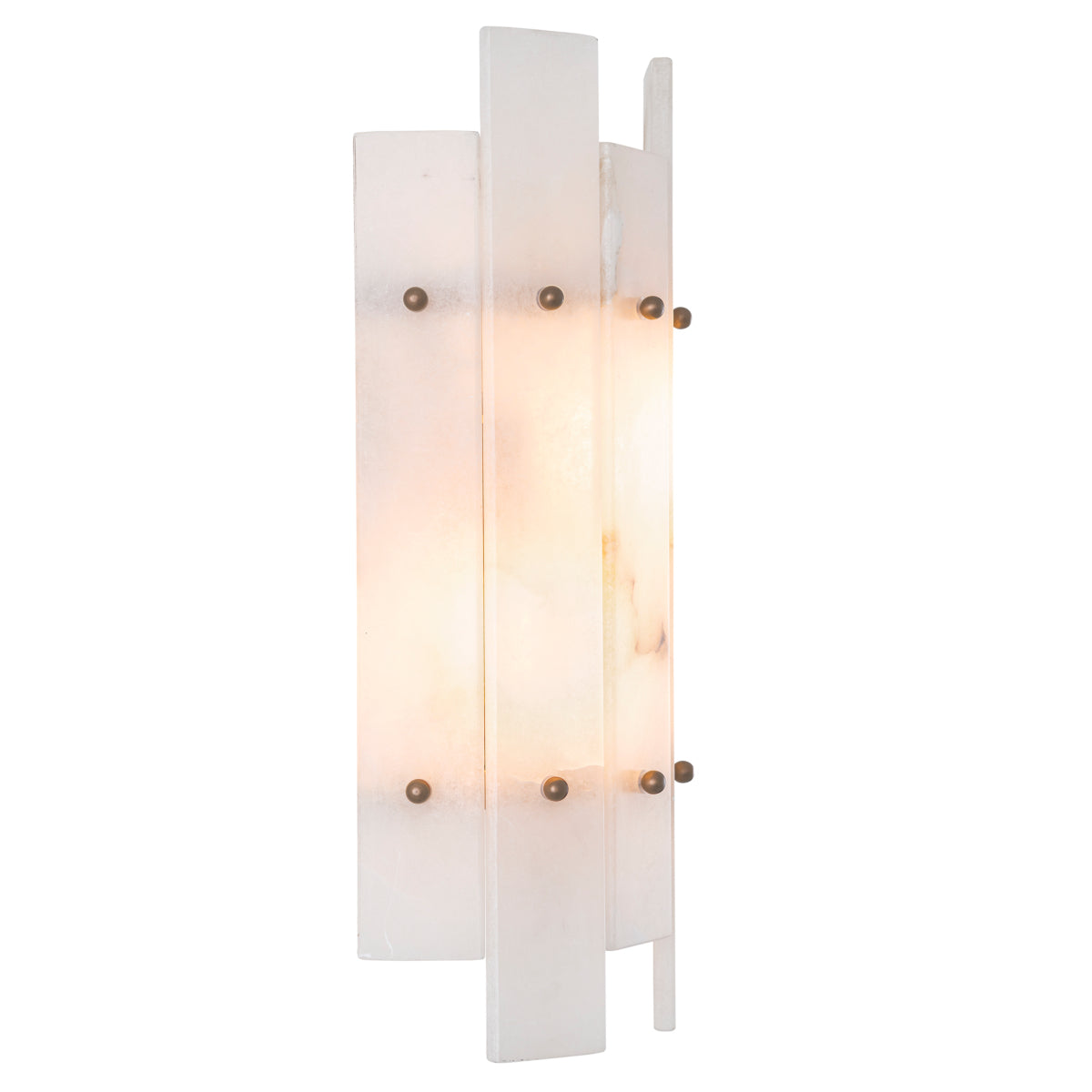 Eichholtz Ruby Wall Lamp Antique Brass And Alabaster - Wall Lamp Ruby Accessories Sterling Home 3