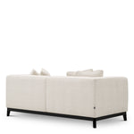 Eichholtz Corso 2 Seater Sofa Lyssa Off-White Black Finish Base - 2 Seater Sofa Lyssa Off-White 2 Seater Sofas Sterling Home 3