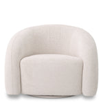 Eichholtz Novelle Swivel Chair Lyssa Off-White - Swivel Chair Lyssa Off-White Armchairs Sterling Home 3