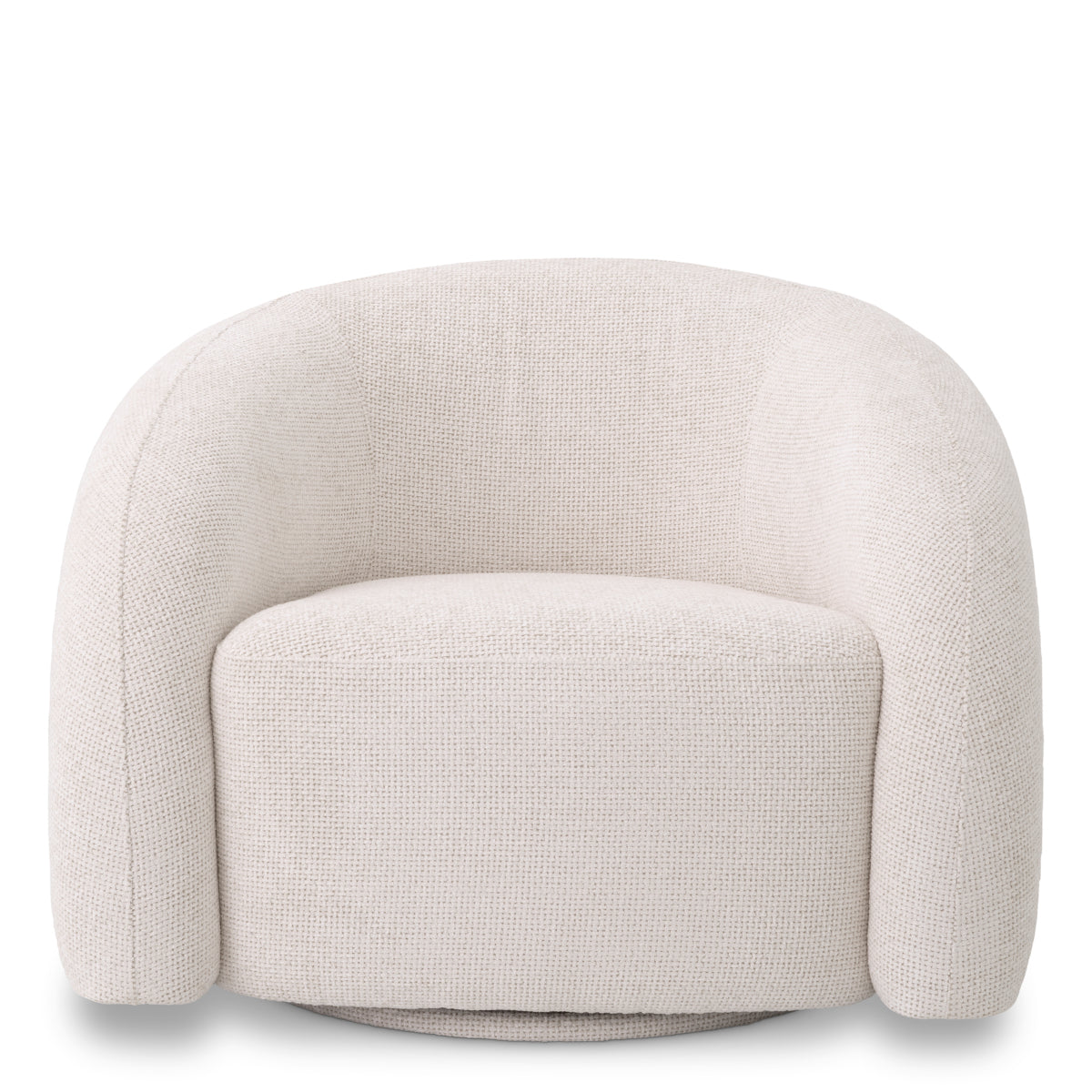 Eichholtz Novelle Swivel Chair Lyssa Off-White - Swivel Chair Lyssa Off-White Armchairs Sterling Home 3