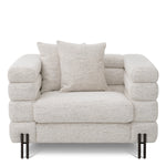 Eichholtz York Armchair Seashell Off-White Bronze Finish - Armchair Seashell Off-White Armchairs Sterling Home 3
