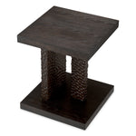 Eichholtz Bravon Side Table Ebony Oak Veneer - Side Table Ebony Oak Veneer Side Tables Sterling Home 3