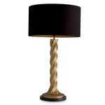 Eichholtz Costanza Table Lamp Vintgae Brass Finish Black Granite Base - Table Lamp Costanza Accessories Sterling Home 3