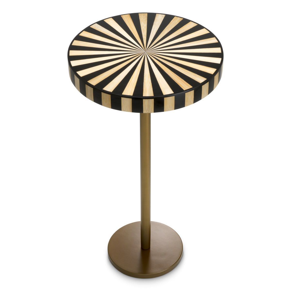 Eichholtz Albany Side Table Antique Brass Finish - Side Table Antique Brass Finish Side Tables Sterling Home 3