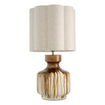 Eichholtz Lorena Table Lamp Brown Drip Effect Vintage Brass Finish - Table Lamp Lorena Accessories Sterling Home 3