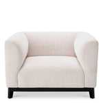 Eichholtz Corso Armchair Lyssa Off-White Black Base - Armchair Lyssa Off-White Armchairs Sterling Home 3