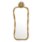 Eichholtz Vincenso Antique Gold Leaf Mirror - Vincenso L Mirror Antique Gold Leaf Accessories Sterling Home 3