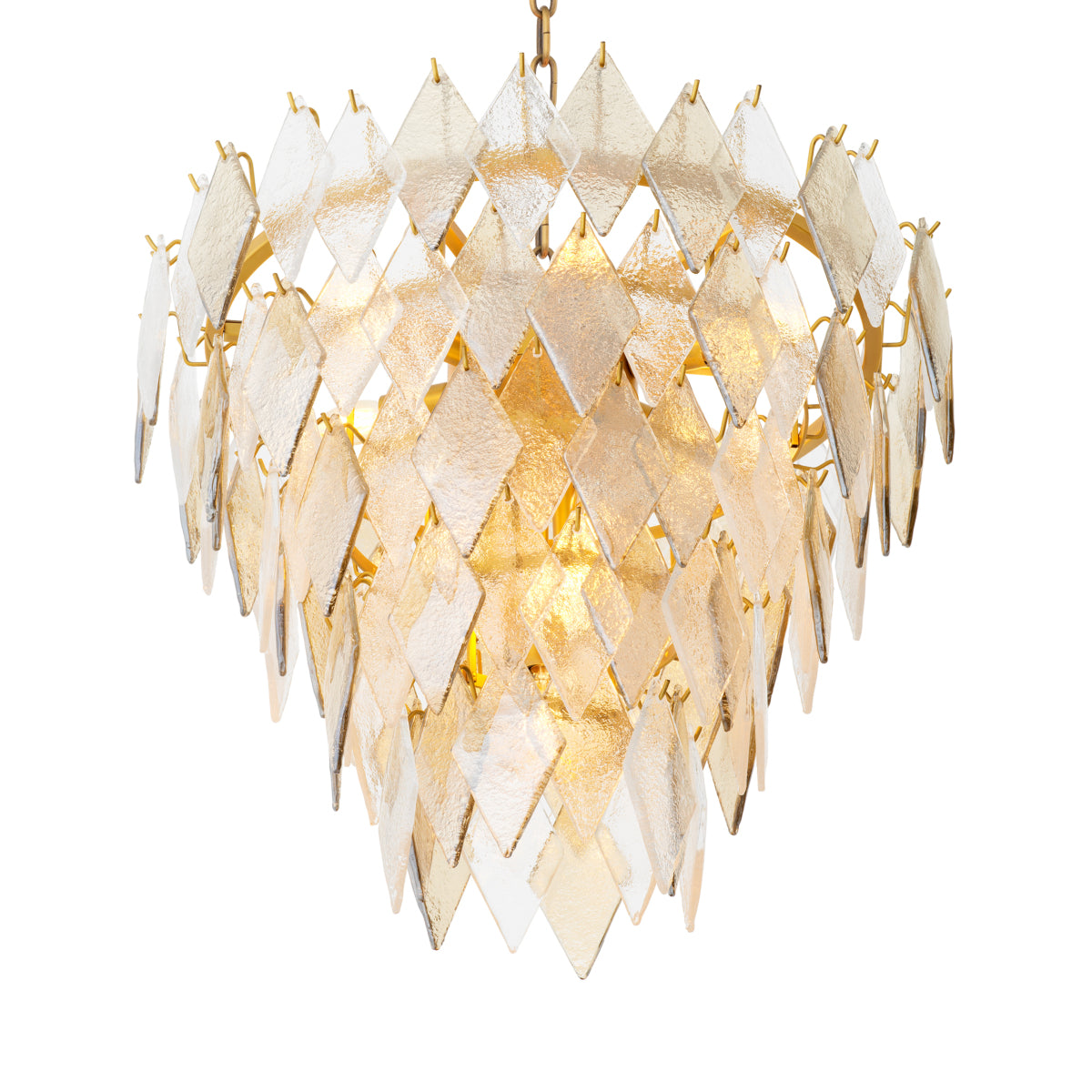 Eichholtz Rhombus S Chandelier Antique Brass Finish - Chandelier Rhombus S Accessories Sterling Home 3