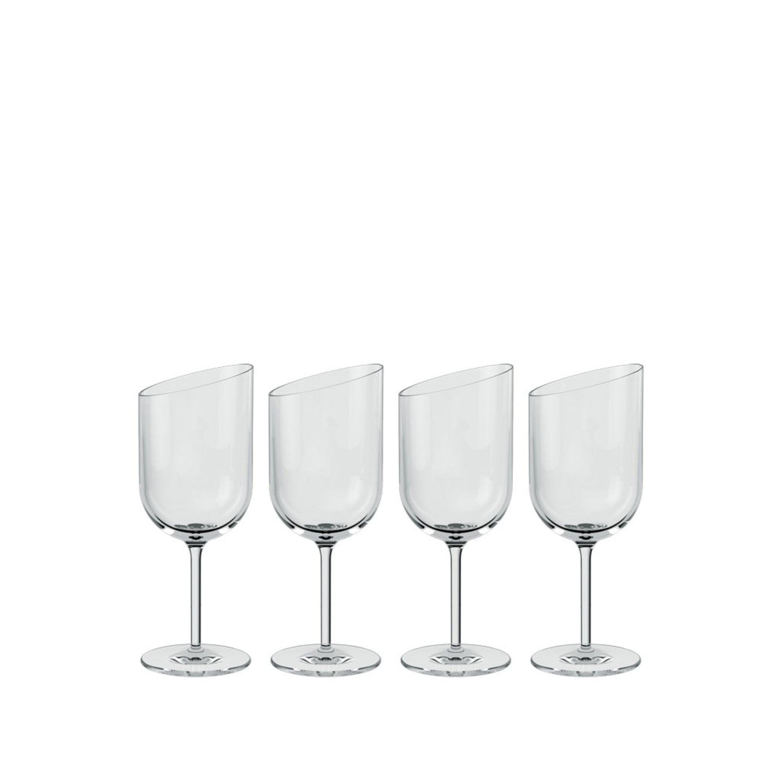 Villeroy & Boch New Moon Set Of 4 Red Wine Glasses - New Moon Red wine goblet 4 Piece Set Sterling Home 3