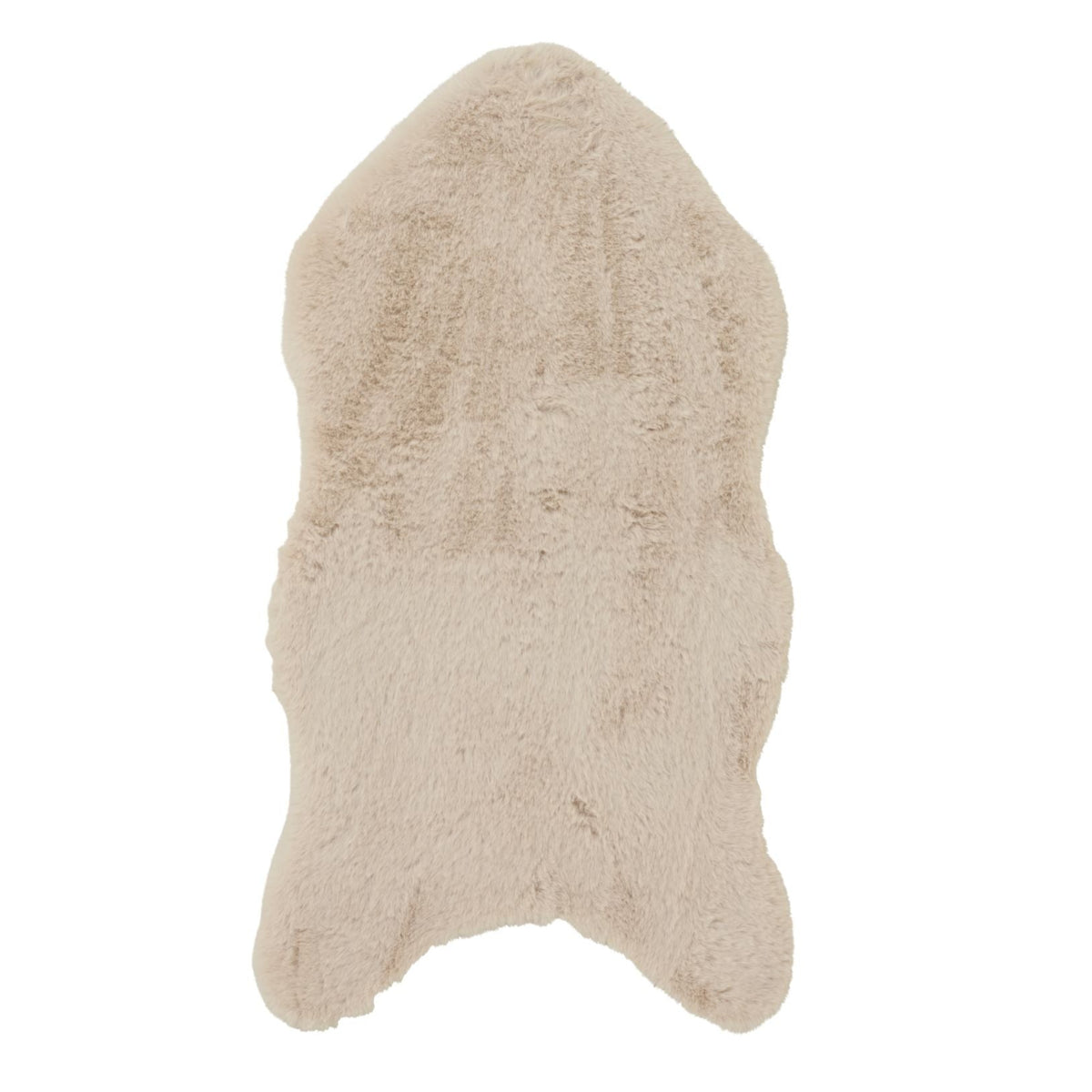 Cream Faux Fur Rug 50CM - Cream Faux Fur Rug 50CM Rugs Sterling Home 1
