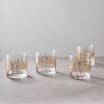 Jazz Glass Set Of 4 Tumblers - Jazz Glass Tumblers Set of 4 Sterling Home 1