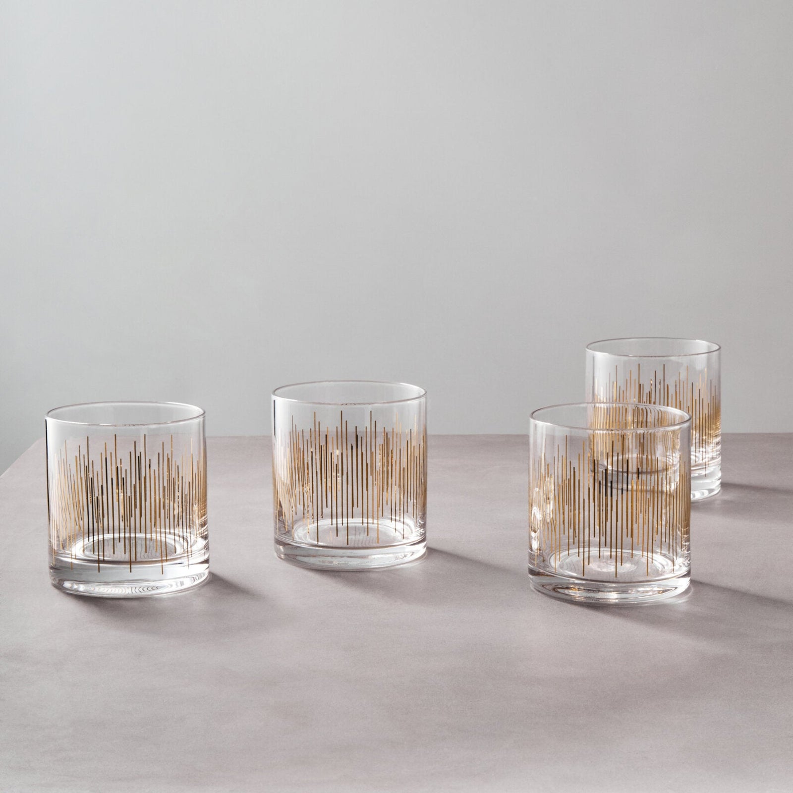 Jazz Glass Set Of 4 Tumblers - Jazz Glass Tumblers Set of 4 Sterling Home 1