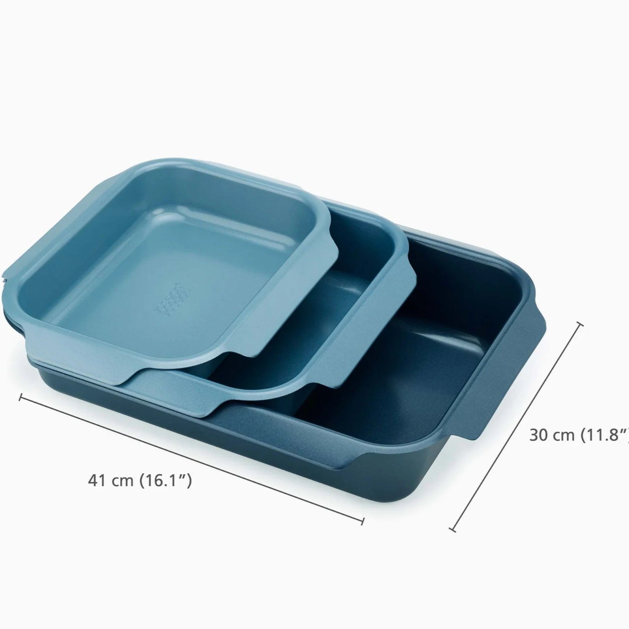 Joseph Joseph Nest Set of 3 Deep Oven Trays - Nest Deep Oven Trays Set of 3 Sterling Home 2