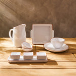Calisto Terracotta Set of 2 White Mini Bowls - Calisto Terracotta Set of 2 White Mini Bowls Sterling Home 3
