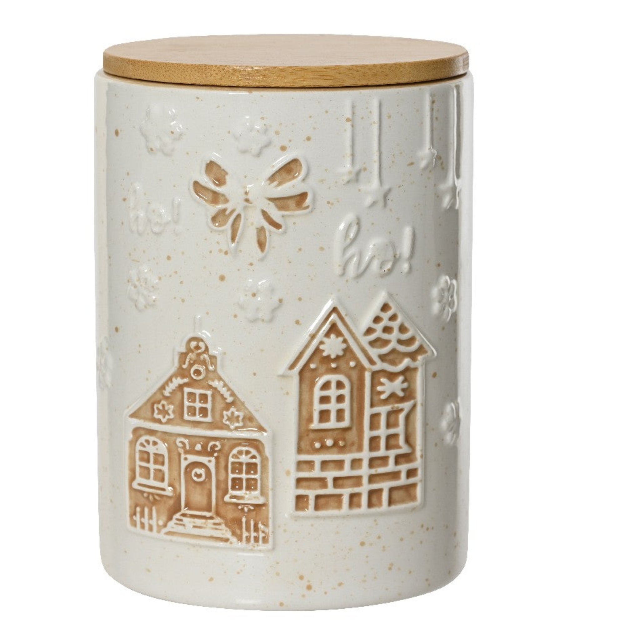 Christmas Storage Jar - Storage Jar Christmas 16CM Sterling Home 1