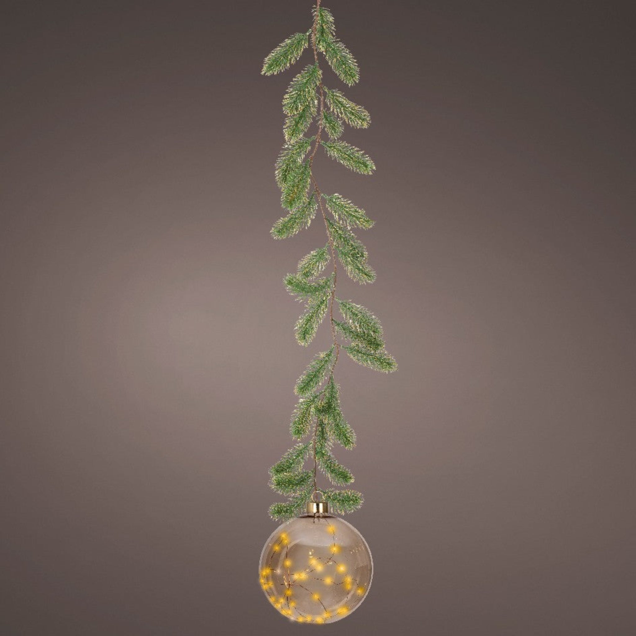 Medium Micro LED Baterry Operated Ball - Micro LED BO Indoor Ball Light 20CM Sterling Home 1