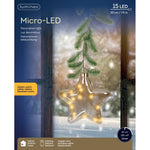 Medium Micro LED Baterry Operated Star - Micro LED BO Indoor Star Light 20CM Sterling Home 3