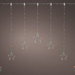 Micro LED Outdoor Multi Coloured Star Lights - Coloured Micro LED Outdoor Star Lights 120CM Sterling Home 1