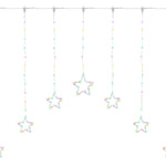 Micro LED Outdoor Multi Coloured Star Lights - Coloured Micro LED Outdoor Star Lights 120CM Sterling Home 2