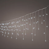 LED Icicle Cool White Outdoor Lights