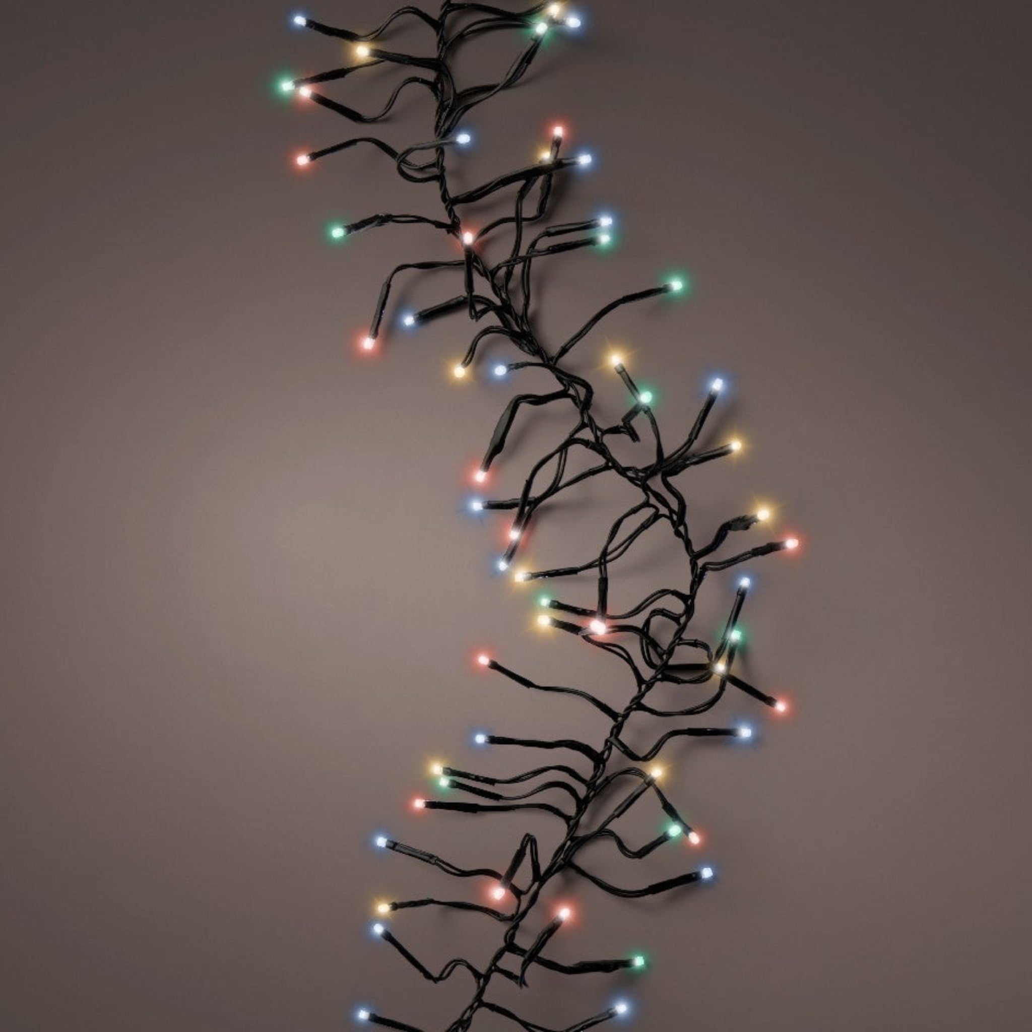 Cluster 1512 LED Multi Coloured Lights - 1512 Multi Coloured LED Cluster Lights Sterling Home 1