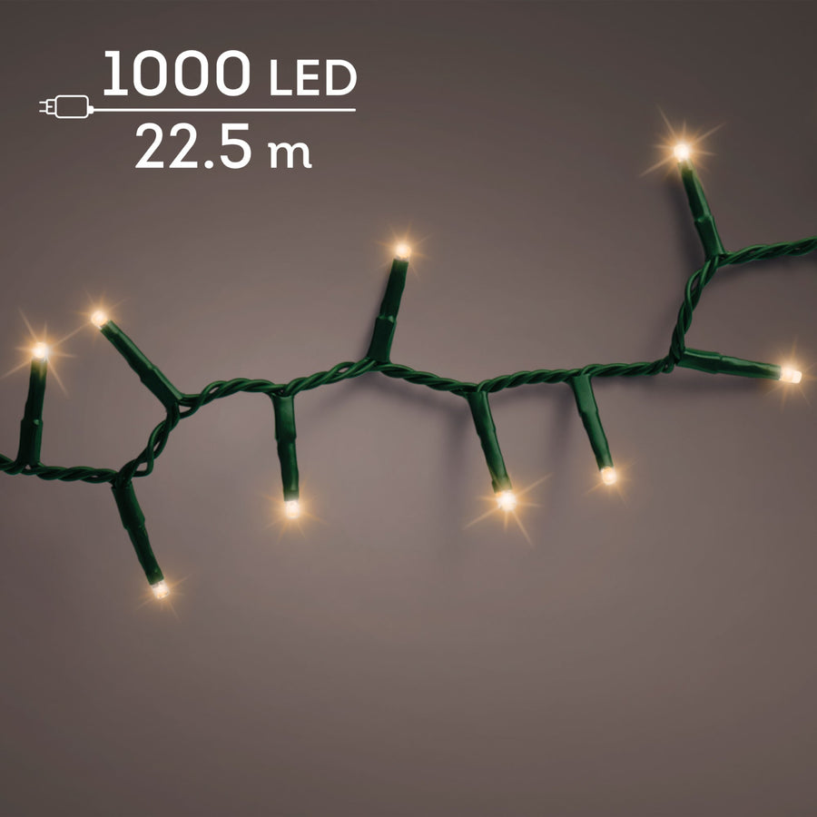 Compact 1000 LED Classic Warm White Lights - 1000 Classic Warm LED Compact Lights Sterling Home 1