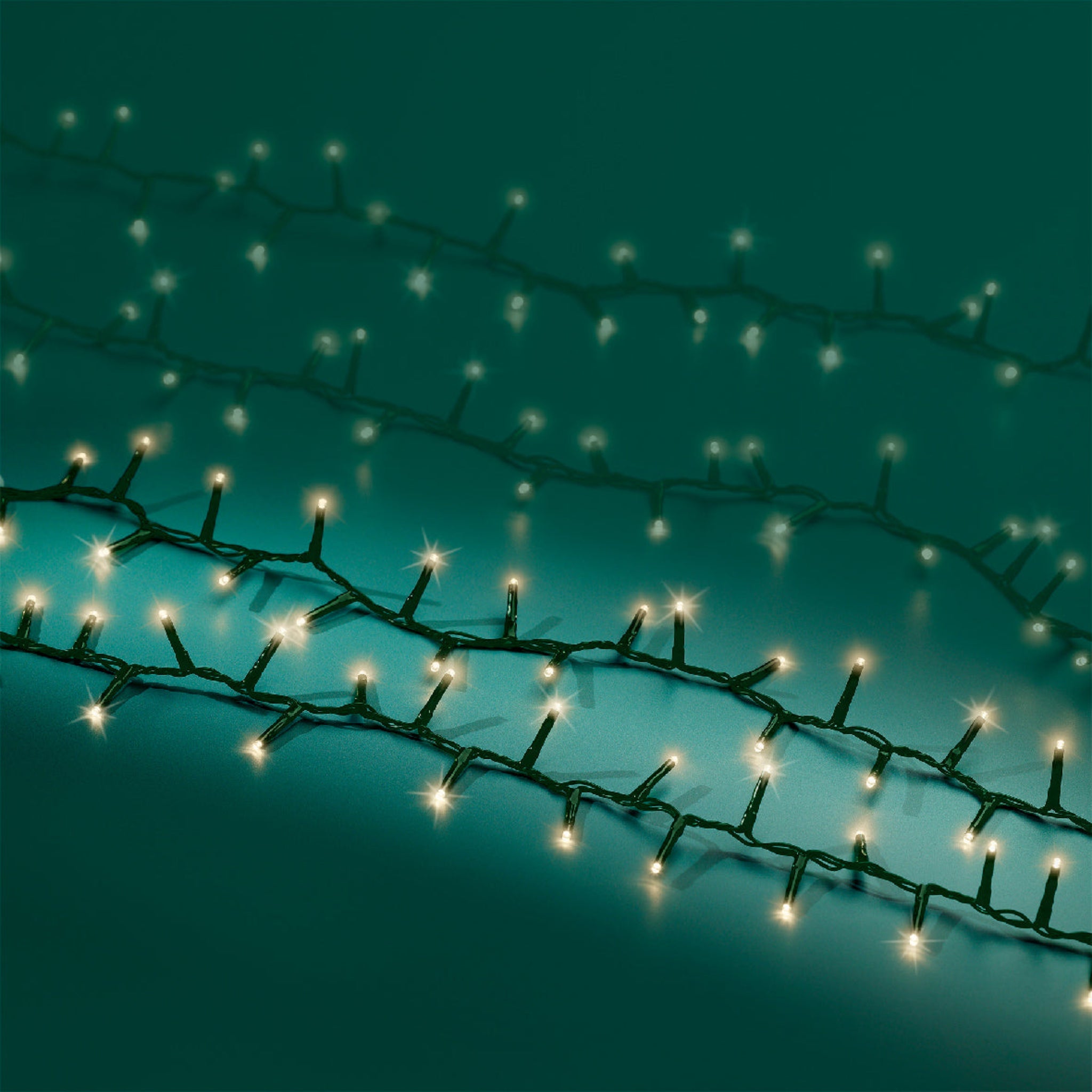 Compact 1000 LED Warm White Lights - 1000 Warm White LED Compact Lights Sterling Home 2