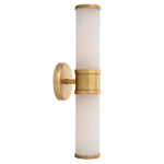 Eichholtz Claridges Double Wall Lamp Antique Brass And Alabaster - Wall Lamp Claridges Double Accessories Sterling Home 4