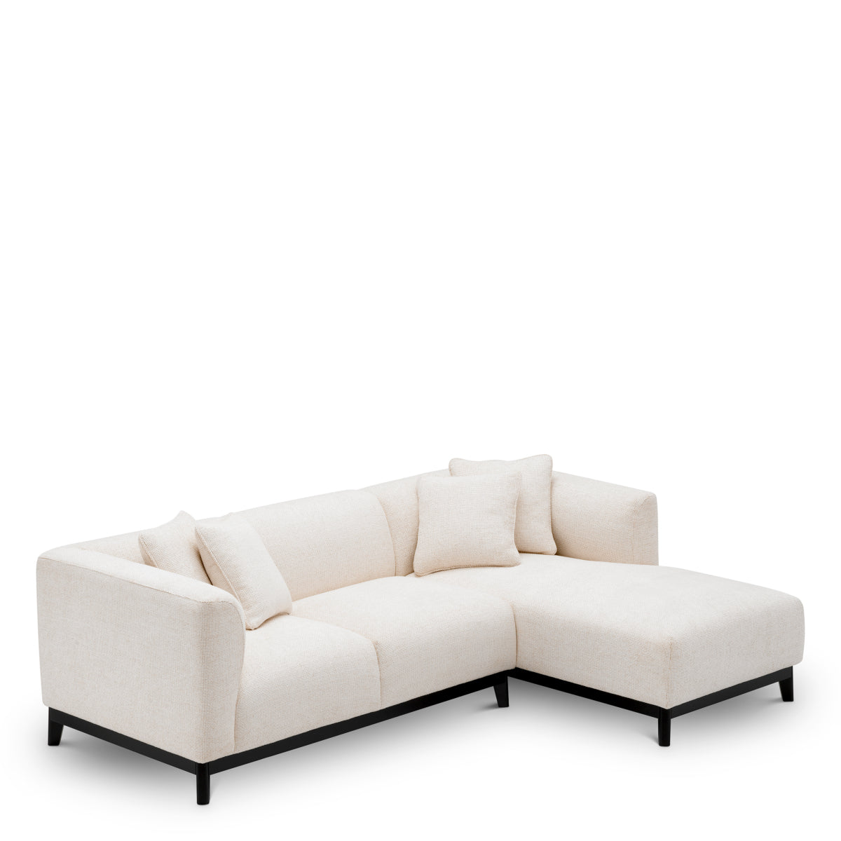 Eichholtz Corso 2 Seater Sofa Chaise Right Lyssa Off-White - 2 Seater Chaise Right Lyssa Off-White Chaise Sofas Sterling Home 4