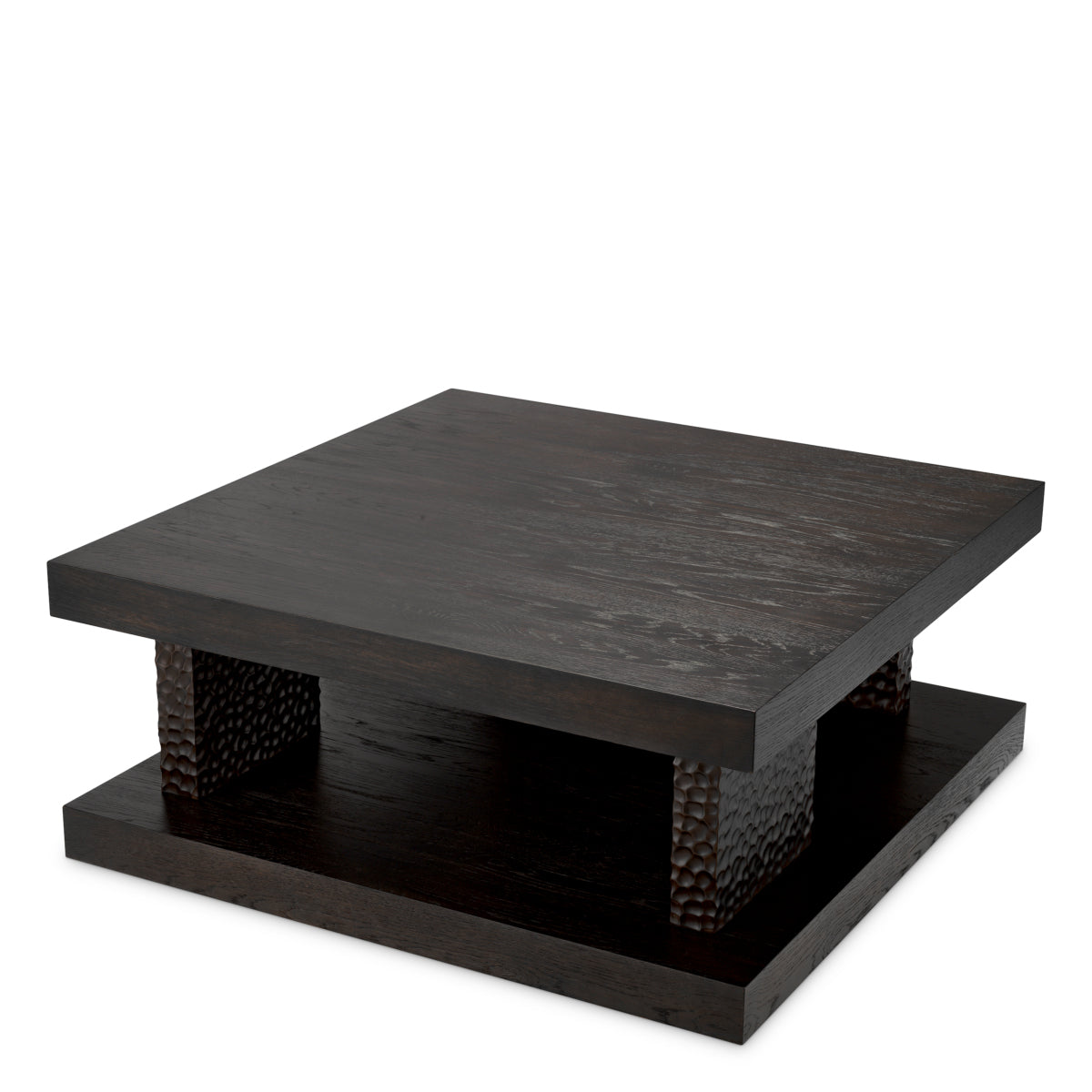 Eichholtz Bravon Coffee Table Ebony Oak Veneer - Coffee Table Ebony Oak Veneer Side Tables Sterling Home 4