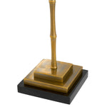 Eichholtz Seraphina Floor Lamp Vintage Brass Finish Black Granite Base - Floor Lamp Seraphina Accessories Sterling Home 4