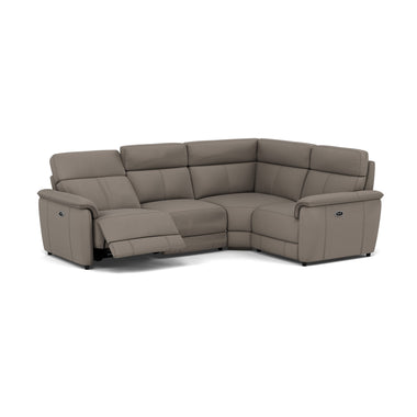 Orkney Small Corner Recliner Sofa - Combination 7 2.5 Corner 1.25 Power Fabric - Left Hand Facing - Power Recliner with USB Corner Sofas Sterling Home 3 BFA-MAD-03 DARK GREY