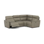 Orkney Small Corner Recliner Sofa - Combination 7 2.5 Corner 1.25 Power Cat 20S - Power Recliner with USB Corner Sofas Sterling Home 12 BXS-039C PEBBLE