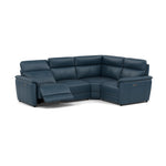 Orkney Small Corner Recliner Sofa - Combination 8 2.5 Corner 1.25 Power Cat 20S - Power Recliner with USB Corner Sofas Sterling Home 10 BXS-313E OCEAN BLUE