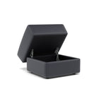 Nicoletti Rossini 2 Storage Footstool Sterling Home 2