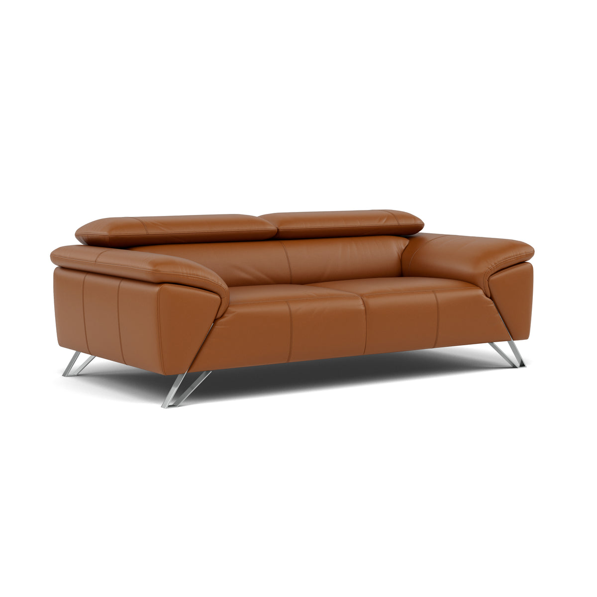 Nicoletti Puccini Small 3 Seater Sofa - 2.5 Seater Sofa CK — Botero Cuoio 2151, gallery image 1